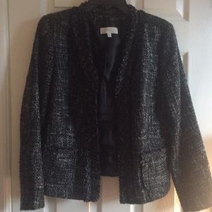 Talbots open front Blazer